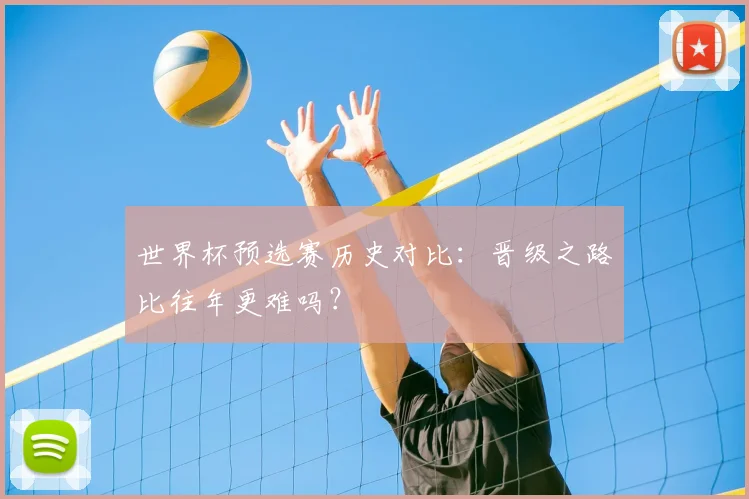 世界杯预选赛历史对比：晋级之路比往年更难吗？